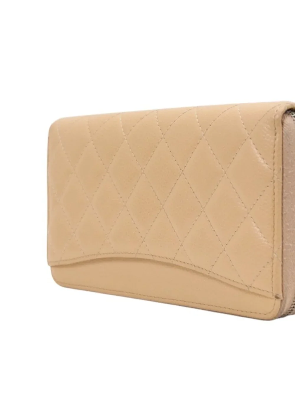 Chanel Quilted Caviar Leather Zip Wallet